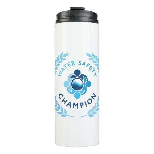 Waterveiligheidshoofd Thermal Tumbler Thermosbeker (Voorkant)