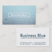 watervenster visitekaartje (Voorkant / Achterkant)