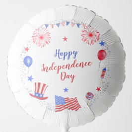 Waterverf 4 juli Onafhankelijkheidsdag Ballon