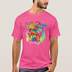 Waterverf 6e graad leraren studenten Kind Rug T T-shirt