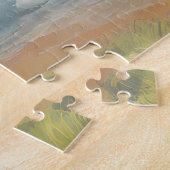 Waterverf 70s Hawaï House Legpuzzel (Zijkant)