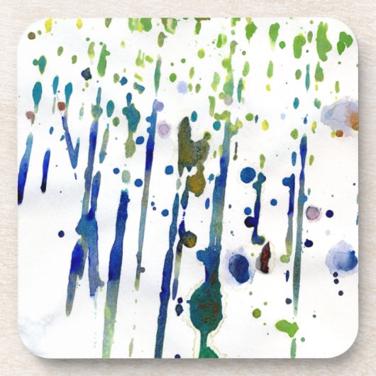 WATERVERF 9 DRANKJES ONDERZETTER (Voorkant)