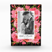 Waterverf - Aangepast huwelijk - fotoblok (Voorkant)