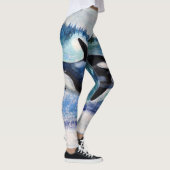 Waterverf - Aangepaste Leggings voor walvis (Rechts)