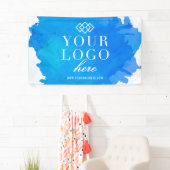 Waterverf aangepaste Logo en Show voor handel Spandoek (Insitu)