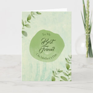 Waterverf Aangepaste Moederdag Kaart