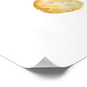 waterverf aardappelplant poster (Hoek)