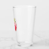 waterverf aardbei glas (Links)