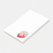 waterverf aardbei post-it® notes (Schuin)