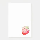 waterverf aardbei post-it® notes (Voorkant)