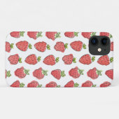Waterverf aardbeien Case-Mate iPhone case (Achterkant (horizontaal))