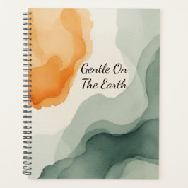 Waterverf Aarde Palet | Abstracte Aardse Wash Planner