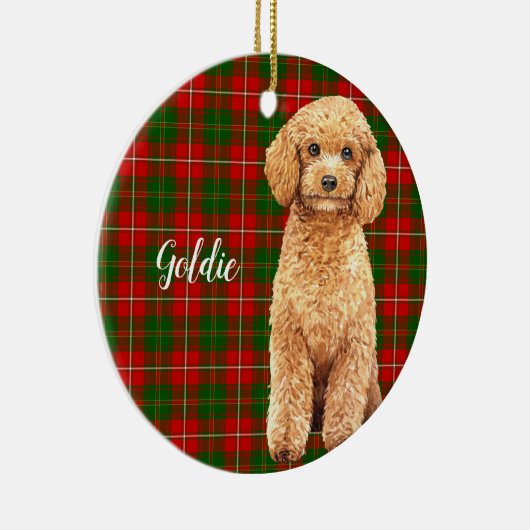 Waterverf Abrikozen portaal Aangepaste dosering Keramisch Ornament (Rechts)