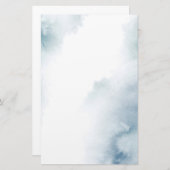 Waterverf Abstract Lijst Briefpapier (Voorkant / Achterkant)
