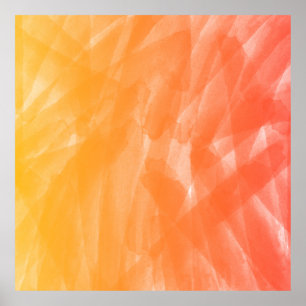 Waterverf abstract ontwerp poster