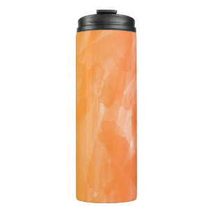 Waterverf abstract ontwerp thermosbeker