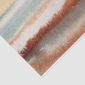 Waterverf Abstracte Boho Tissuepapier (Detail)