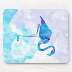 Waterverf Abstracte Flamingo Gifts Liefhebbers Muismat