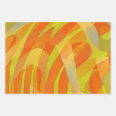 Waterverf Abstracte Kunst Wrapping Papier Kleurrij Inpakpapier Vel (Voorkant 3)