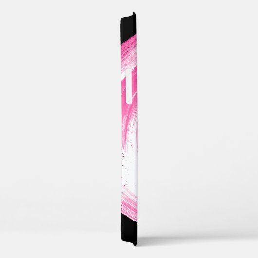 Waterverf abstracte roze draai Case-Mate iPhone case (Achterkant / Rechts)
