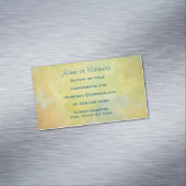 Waterverf achtergrond Magnetisch Visitekaartje (Voorbeeld)