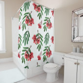 Waterverf achtergrond najaar felrowan douchegordijn (In situ)