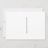 Waterverf, acrobatische dansviering verjaardag kaart (Achterkant)