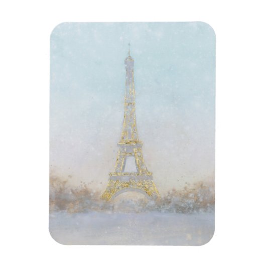 Waterverf | Afbeelding Eiffel Towe Magneet (Verticaal)