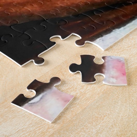 Waterverf - Afrikaanse prinses - Mooie vrouw - Legpuzzel (Zijkant)