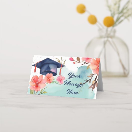 Waterverf Afstuderen viering (Achterkant)