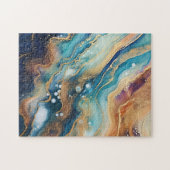 Waterverf Agaat Puzzel Legpuzzel (Horizontaal)