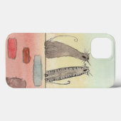Waterverf Alley Cats Case-Mate iPhone Case (Achterkant (horizontaal))