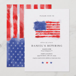 Waterverf - Amerikaanse uittredingsverzoeken Kaart