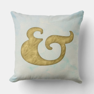 Waterverf Ampersand #Nautisch Goud voor API Kussen