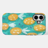 Waterverf anananas afdrukken Case-Mate iPhone case (Achterkant (horizontaal))