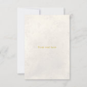 waterverf ananas tropisch dank je wel bedankkaart (Achterkant)