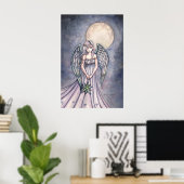 Waterverf Angel Art Poster van Molly Harrison (Thuiskantoor)