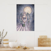 Waterverf Angel Art Poster van Molly Harrison (Keuken)
