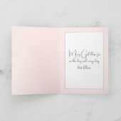 Waterverf Angel Meisje Kaart (Binnen)