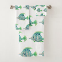 Waterverf "Animal Art Blue Tropical Fish"