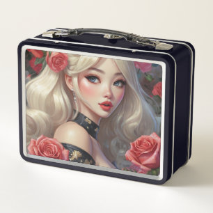 Waterverf Anime Metal Lunchbox