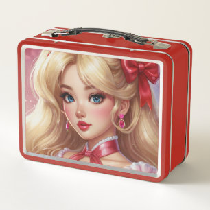 Waterverf Anime Metal Lunchbox