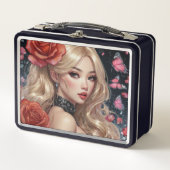 Waterverf Anime Metal Lunchbox (Voorkant)