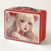 Waterverf anime Metal Lunchbox (Voorkant)