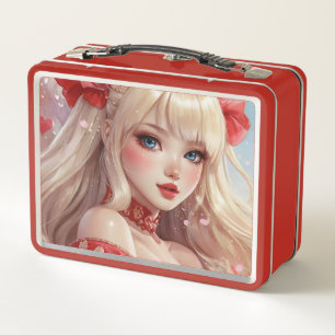 Waterverf anime Metal Lunchbox