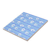 Waterverf ankerpatroon 1 tegeltje (Zijkant)