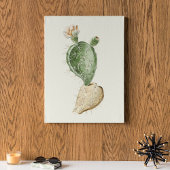 Waterverf Antiek Botanische Cactus Print Poster