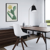 Waterverf Antiek Botanische Cactus Print Poster