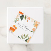 Waterverf Aperol Spritz Bruidsfeest Bedankjes Labels (In situ)