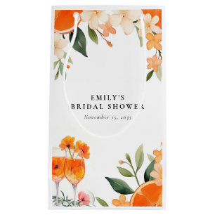 Waterverf Aperol Spritz Bruidsfeest Klein Cadeauzakje